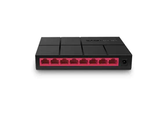 Mercusys MS108G commutateur réseau Non-géré Gigabit Ethernet (10/100/1000) Noir - Switchs et Hubs - visuel 3