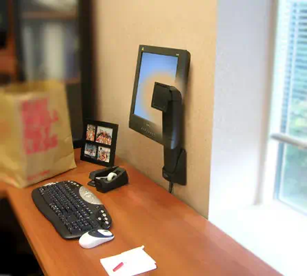 Ergotron Neo-Flex Wall Mount Lift 61 cm (24") Mur Noir - Support Fixe & Mobile - visuel 3