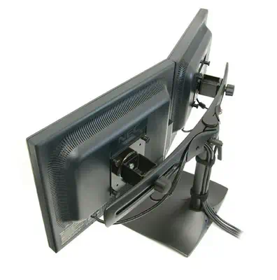 DS100 Dual Monitor Desk Stand, Horizontal Ergotron - visuel 1 - hello RSE - Vue personnalisée