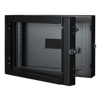 Revendeur officiel LOGON RWMD07UBL étagère 7U Rack monté sur le mur Noir