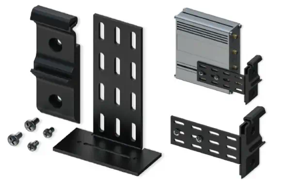 Teltonika PR5MEC23 kit de support Noir ABS, Acier - Accessoire Réseau - visuel 1
