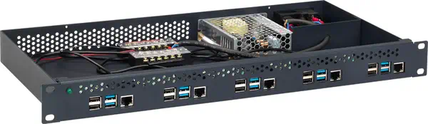 Rackmount.IT RM-PI-T1 kit de support Noir - Accessoire Wifi - visuel 1
