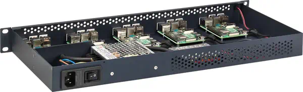 Rackmount.IT RM-PI-T1 kit de support Noir - Accessoire Wifi - visuel 2