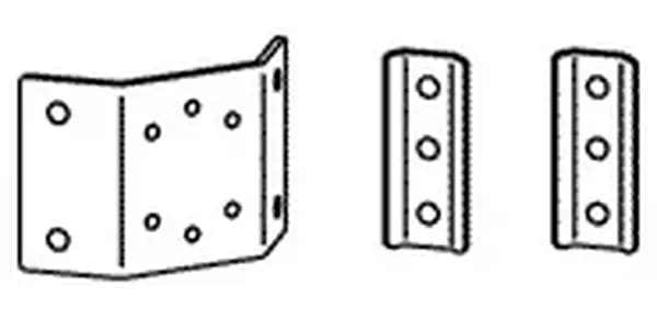 Ergotron T-Slot Bracket Kit Aluminium - Accessoire Vidéoprojecteur - visuel 1