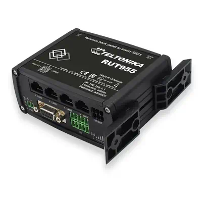 Teltonika PR5MEC12 kit de support Noir Acrylonitrile-Butadiène-Styrène (ABS), Plastique - Accessoire Wifi - visuel 3