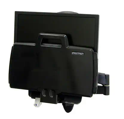 Ergotron 200 Series Combo Arm 61 cm (24") Mur Noir - Support Fixe & Mobile - visuel 3