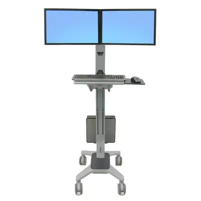 Ergotron Neo-Flex 55,9 cm (22") Sol Gris - Accessoire Vidéoprojecteur - visuel 2
