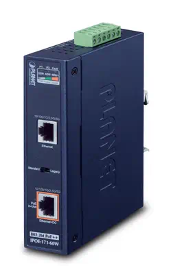 PLANET IPOE-171-60W commutateur réseau Gigabit Ethernet (10/100/1000) Connexion Ethernet, supportant - Switchs et Hubs - visuel 1