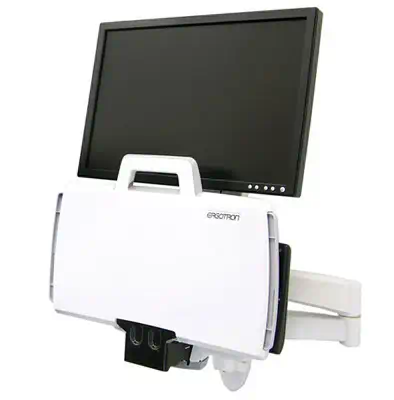 Ergotron 200 Series Combo Arm 61 cm (24") Mur Blanc - Support Fixe & Mobile - visuel 3