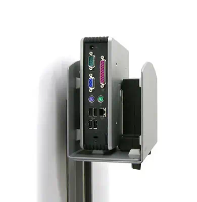 Ergotron Vertical Universal CPU Holder Argent - Accessoire Moniteur - visuel 2