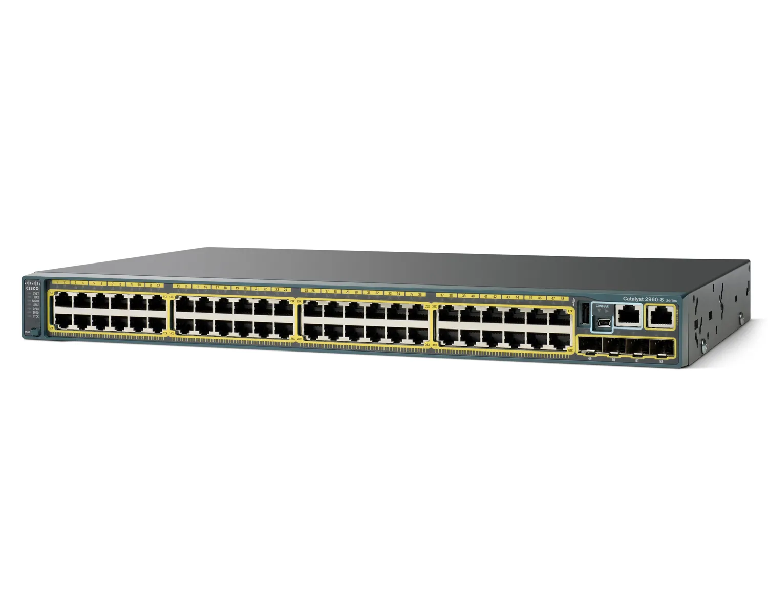 Cisco Catalyst 2960-S Géré L2 Gigabit Ethernet (10/100/1000) Connexion Ethernet, supportant l'alimen - Switchs et Hubs - visuel 1