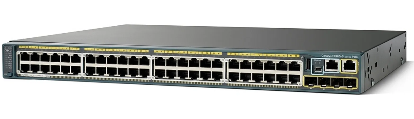 Cisco Catalyst 2960-S Géré Gigabit Ethernet (10/100/1000) Connexion Ethernet, supportant l'alimentat - Switchs et Hubs - visuel 1