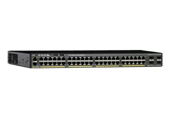 Cisco Catalyst WS-C2960X-48TD-L Géré L2 Gigabit Ethernet (10/100/1000) Noir - Switchs et Hubs - visuel 2