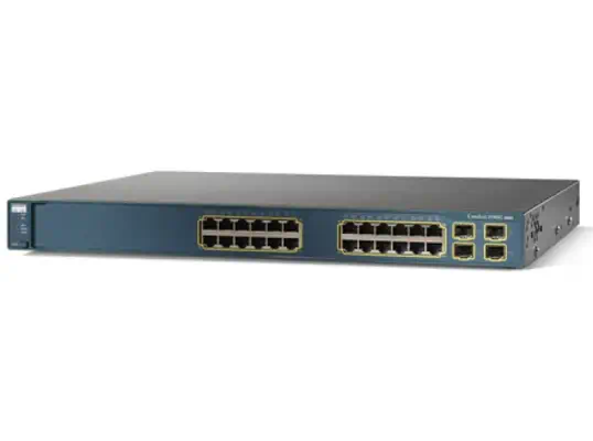 Cisco Catalyst 3560G-24PS-S Géré L2 Connexion Ethernet, supportant l'alimentation via ce port (PoE)  - Switchs et Hubs - visuel 1