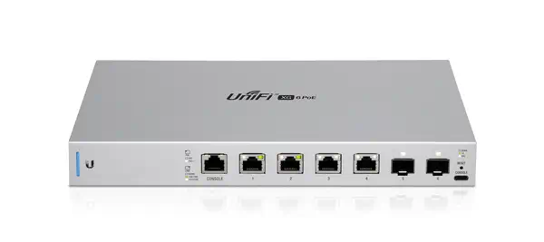 Ubiquiti UniFi US-XG-6POE commutateur réseau Géré 10G Ethernet (100/1000/10000) Connexion Ethernet,  - Switchs et Hubs - visuel 1