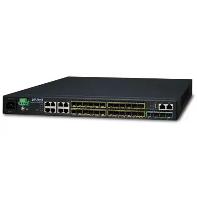 PLANET SGS-6341-16S8C4XR commutateur réseau Géré L3 Gigabit Ethernet (10/100/1000) 1U Noir - Switchs et Hubs - visuel 1