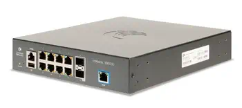 Comparaison Cambium Networks cnMatrix EX1010 Géré L2/L3 Gigabit Ethernet (10/100/1000) 1U Gris