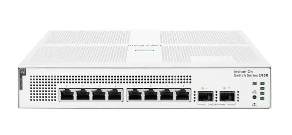 Networking Instant On Switch 8p Gigabit CL4 PoE 2p SFP 124W 1930 - HP - Switchs et Hubs - visuel 1