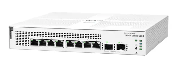 Networking Instant On Switch 8p Gigabit CL4 PoE 2p SFP 124W 1930 - HP - Switchs et Hubs - visuel 2
