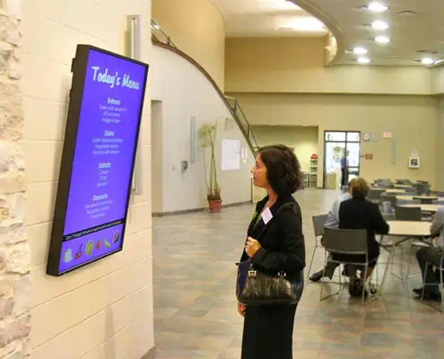 Ergotron SIM90 Signage Integration Mount Mur Noir - Support Fixe & Mobile - visuel 3