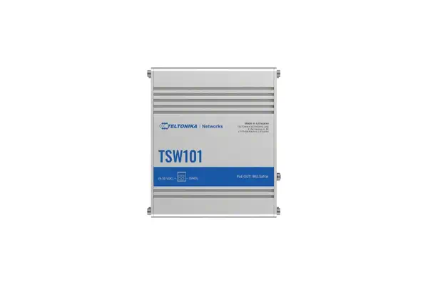Teltonika TSW101 Gigabit Ethernet (10/100/1000) Connexion Ethernet, supportant l'alimentation via ce - Switchs et Hubs - visuel 3