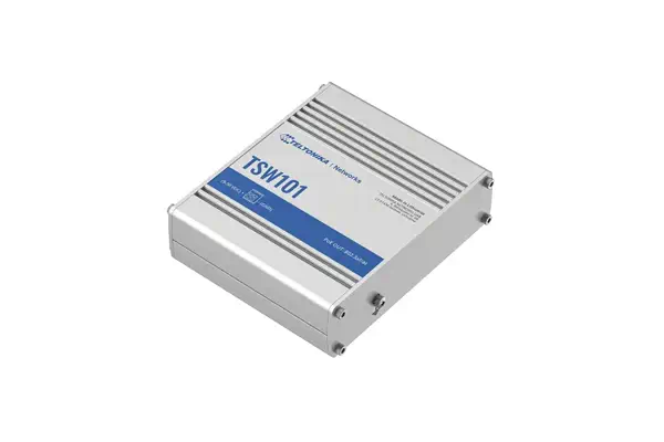 Teltonika TSW101 Gigabit Ethernet (10/100/1000) Connexion Ethernet, supportant l'alimentation via ce - Switchs et Hubs - visuel 5