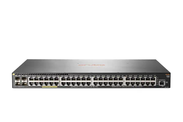 HPE Aruba Networking 2930F 48G PoE+ 4SFP Géré L3 Gigabit Ethernet (10/100/1000) Connexion Ethernet,  - Switchs et Hubs - visuel 1