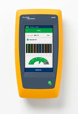 Fluke LIQ-100 testeur de câble réseau Testeur de câbles à paire torsadée - Accessoire Réseau - visuel 1