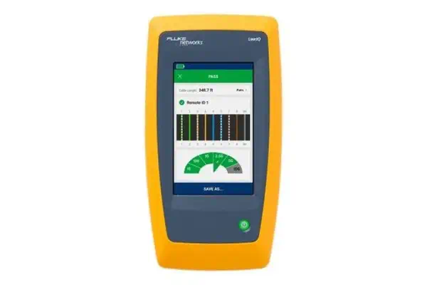 Fluke LIQ-KIT testeur de câble réseau Testeur PoE Gris, Jaune - Accessoire Réseau - visuel 2