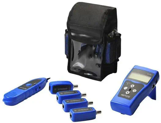 Lanview LVN127693 testeur de câble réseau Testeur de câbles à paire torsadée Noir - Accessoire Réseau - visuel 1