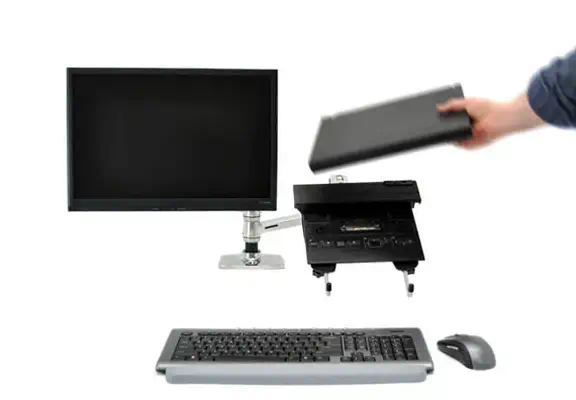 Ergotron LX Series Dual Stacking Arm 61 cm Ergotron - visuel 1 - hello RSE - Conception élégante