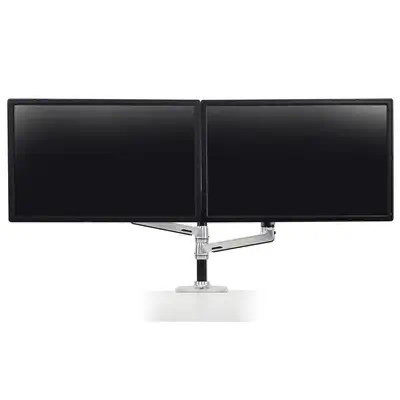 Ergotron LX Series Dual Stacking Arm 61 cm Ergotron - visuel 1 - hello RSE - Plus de mouvement