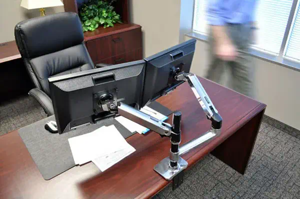 Ergotron LX Series Dual Stacking Arm 61 cm Ergotron - visuel 1 - hello RSE - Conception de qualité