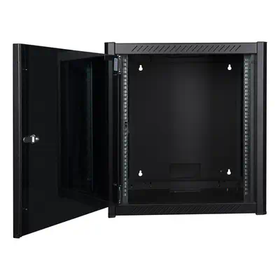 LOGON RWP12U56BL étagère 12U Rack monté sur le mur Noir - Rack et Armoire - visuel 3
