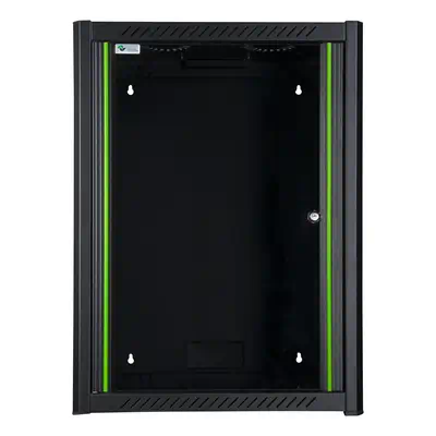 LOGON RWM16U56BL étagère 16U Rack monté sur le mur Noir - Rack et Armoire - visuel 1