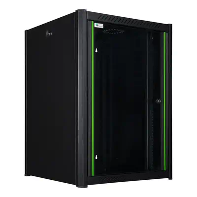 LOGON RWP16U56BL étagère 16U Rack monté sur le mur Noir - Rack et Armoire - visuel 3