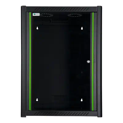 LOGON RWP16U56BL étagère 16U Rack monté sur le mur Noir - Rack et Armoire - visuel 1