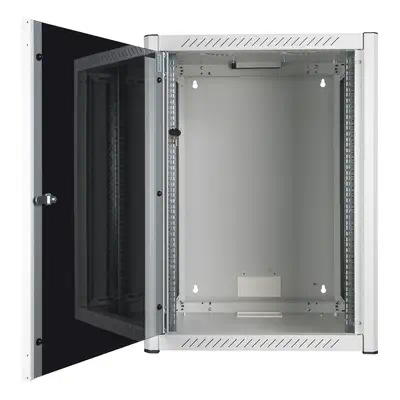 LOGON RWP16U56WH étagère 16U Rack monté sur le mur Blanc - Rack et Armoire - visuel 2