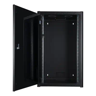 LOGON RWM20U56BL étagère 20U Rack monté sur le mur Noir - Rack et Armoire - visuel 3