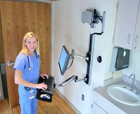 Ergotron LX Wall Mount System - Support Ergotron - visuel 1 - hello RSE - Conception de qualité