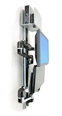 Ergotron LX Wall Mount System - Support Ergotron - visuel 1 - hello RSE - Encombrement réduit