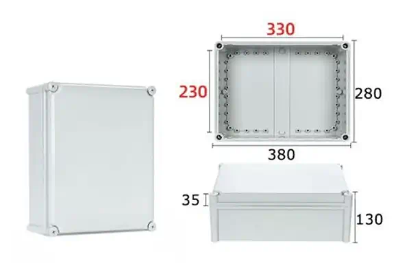 Lanview LVRIP67-38X28X13-AP étagère Gris - Rack et Armoire - visuel 2