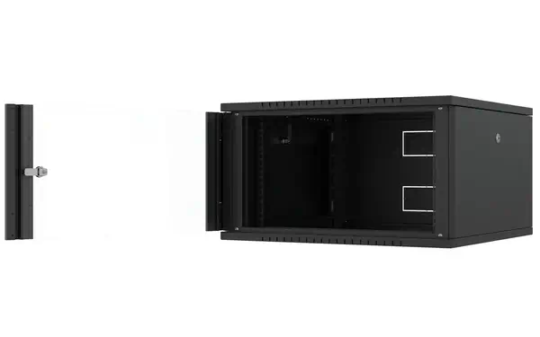 Lanview RWF07U66BL étagère 7U Rack monté sur le mur Noir - Rack et Armoire - visuel 2