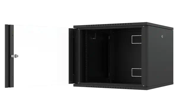 Lanview RWF09U66BL étagère 9U Rack monté sur le mur Noir - Rack et Armoire - visuel 2