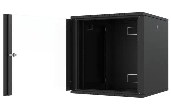 Lanview RWF12U66BL étagère 12U Rack monté sur le mur Noir - Rack et Armoire - visuel 2