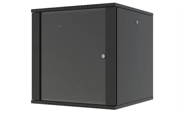 Lanview RWF12U66BL étagère 12U Rack monté sur le mur Noir - Rack et Armoire - visuel 1
