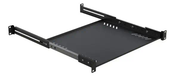 LVR1U-SLIDE-600MM-BL - Lanview - Rack et Armoire - visuel 2