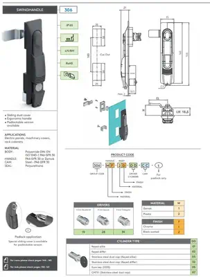 Lanview RAX635 accessoire de racks Jeu de serrures - Rack et Armoire - visuel 2