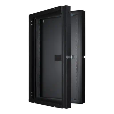 LOGON RWMD20UBL étagère 20U Rack monté sur le mur Noir - Rack et Armoire - visuel 1