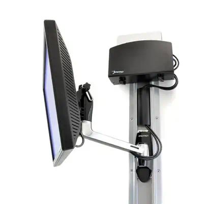 LX HD Wall Mount Swing Arm Ergotron - visuel 1 - hello RSE - Réglage en douceur